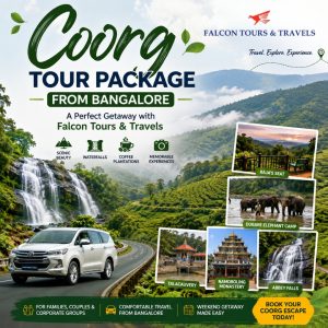 Coorg Tour Package from Bangalore – A Perfect Getaway with Falcon Tours & Travels