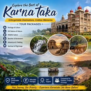 Best Karnataka Tour Packages – Explore Nature, Heritage & Wildlife with Falcon Tours & Travels