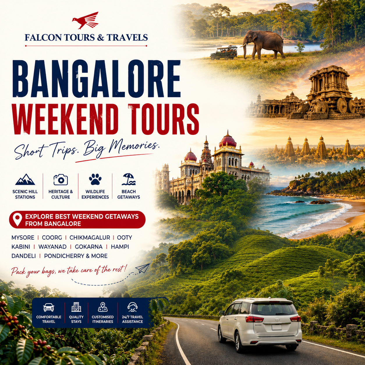 bangalore weekend tours